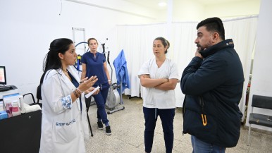 Salud desarrolló agenda de trabajo en Puerto Santa Cruz