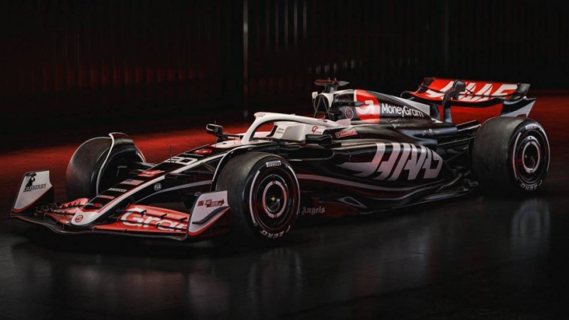 Formula 1: El Haas 2024 sali a la luz