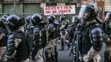 Represión en el Congreso: contundente repudio de la CGT al operativo de seguridad