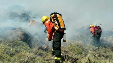 Extinguieron el incendio de la Estancia Santa Margarita