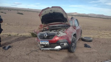 Accidente en Ruta 25: cuatro personas heridas tras evitar el atropello de una liebre