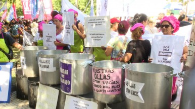 Organizaciones sociales se manifestarán frente al Ministerio de Capital Humano y pedirán ser "atendidos de a uno"