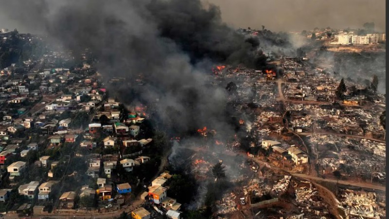 Incendios en Chile: ya son 122 los muertos 