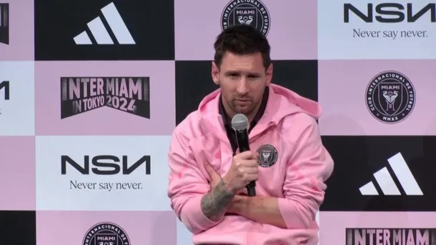 El cansancio de Lionel Messi por la gira de Inter Miami en Asia