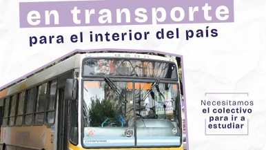 La Federación Universitaria Argentina repudió la quita de fondos nacionales al transporte público en el interior 