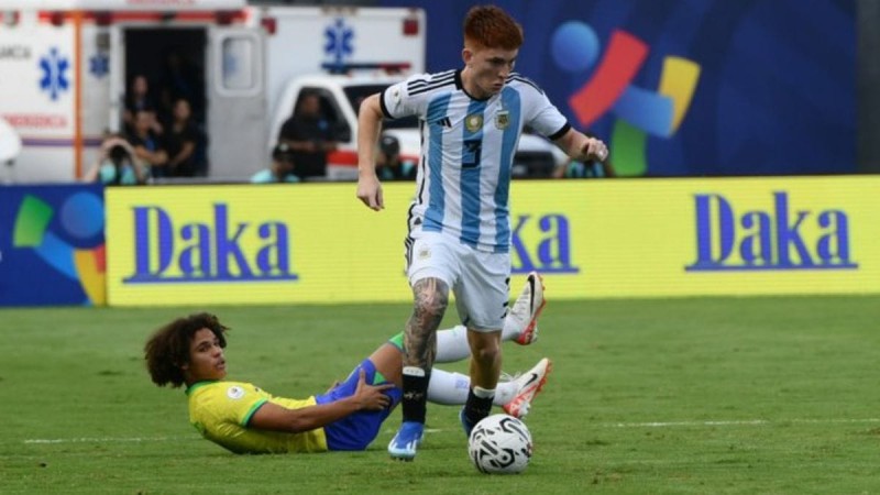 Argentina le gan 1-0 a Brasil y se clasific a los Juegos Olmpicos de Pars 2024