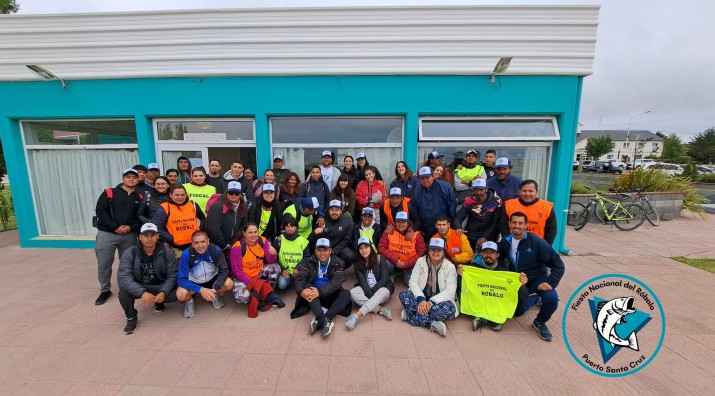 Puerto Santa Cruz: Ricardo Brunel se coron campen de "Las 12 horas del rbalo, modalidad pesca pieza mayor" 