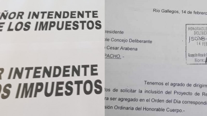 Contra la suba de impuestos en Ro Gallegos: los proyectos presentados por Vecinos Unidos que buscan conocer los "nmeros" del municipio 