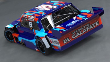 Así está el Ford de Thiago Martínez, para el debut en el TC Pista