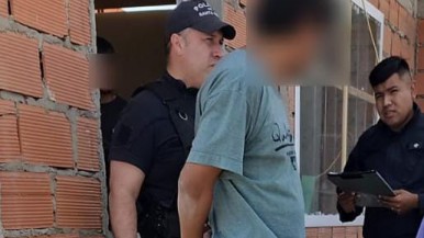 Allanamiento por robo de un neumático terminó con un hombre detenido