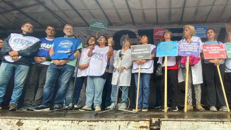 CTERA anunci una "gran marcha nacional educativa" por los reclamos docentes