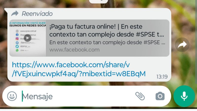 Servicios Pblicos advierte sobre estafas por WhatsApp