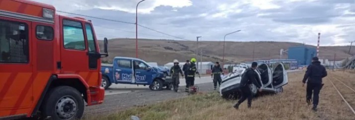 Nuevo accidente en la ruta complementaria 20: colisin entre camioneta y auto