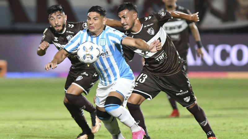 Racing y Platense no se sacaron ventajas. 