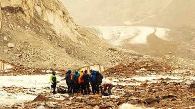 Éxito en el rescate: escalador estadounidense fue rescatado tras caída en el Cerro Torre