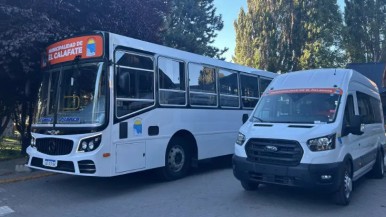 Modernización del transporte municipal: inició circulación del nuevo colectivo urbano-escolar en El Calafate