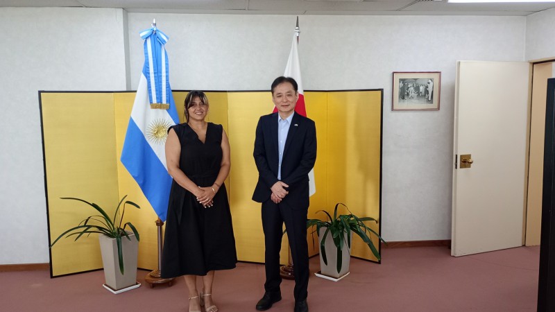 Senadora Gadano se reuni con el Embajador de Japn en Argentina