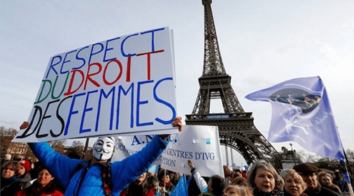 Francia es el primer pas del mundo en hacer del aborto un derecho constitucional