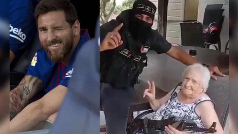 Una abuela de 90 aos se salv de que Hamas la secuestre gracias a Lionel Messi