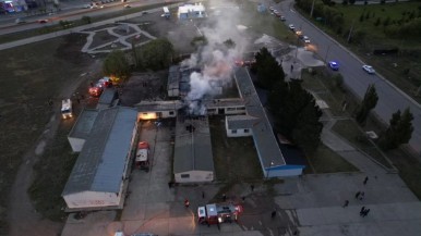 Más detalles del Incendio en el Edificio de la UNPA