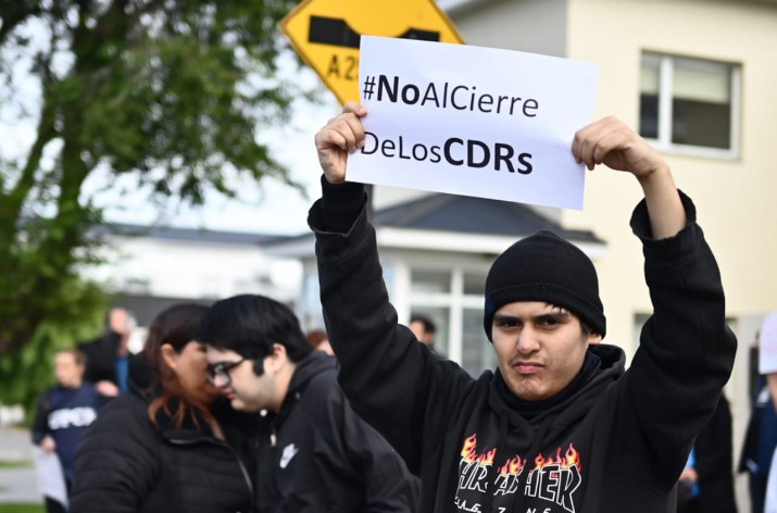 Contra el cierre y despidos: trabajadores del CDR de Ro Gallegos volvern a manifestarse frente al edificio 