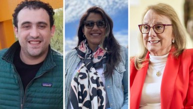 Carambia, Gadano y Kirchner, los tres votaron en contra  (Foto: El Patagónico) 