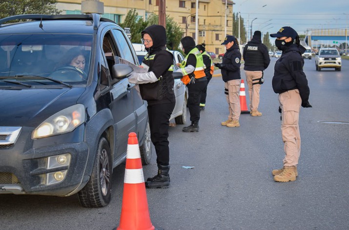 Operativo de Trnsito Municipal y de la Polica en autova 