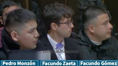 Juicio por el crimen de Fabián Gutiérrez: Monzón cargó la mayor responsabilidad a Facundo Zaeta