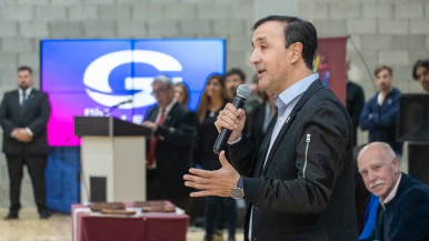 Grasso expresó su deseo de ir por la reelección en 2027 y adelantó que construirán un nuevo gimnasio municipal 