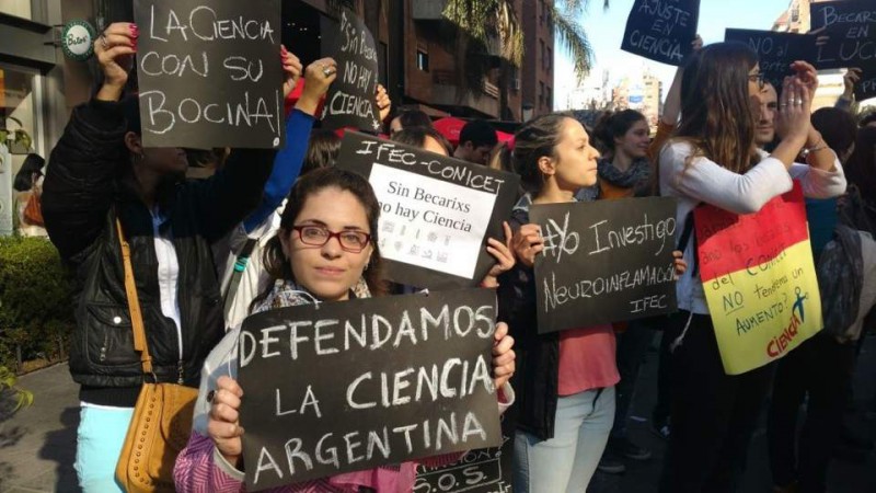 Habr jornada nacional de Conicet y movilizacin contra la "destruccin y el ataque" a la ciencia argentina