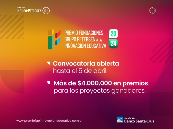 Con 4 millones en premios, la Fundacin Banco Santa Cruz convoca a una nueva edicin del premio fgp a la innovacin educativa