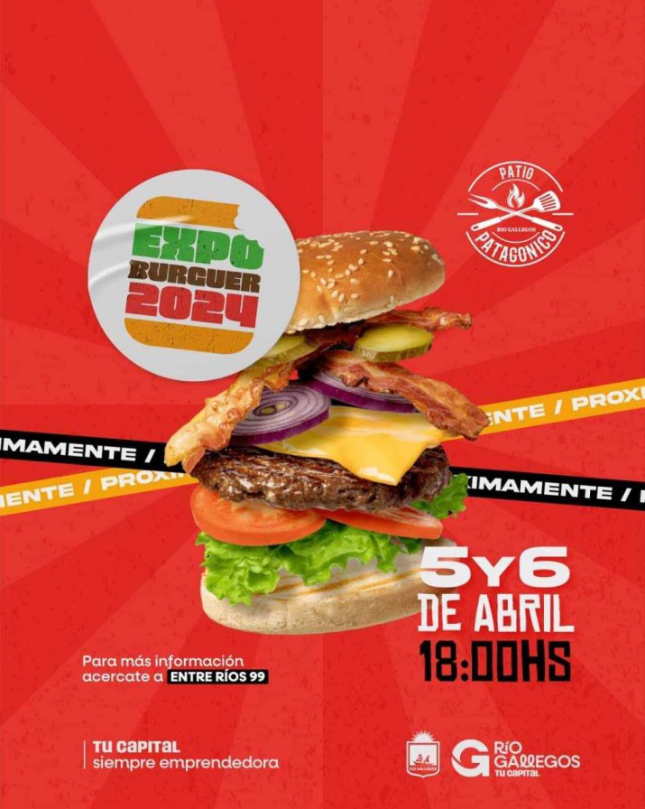 Se viene la "Expo Burguer 2024", provincial e indita en Ro Gallegos 