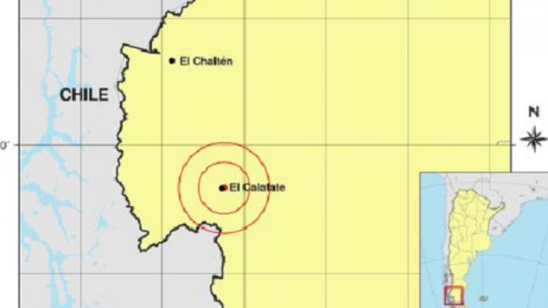 Sismo registrado por el Instituto Nacional de Prevencin Ssmica