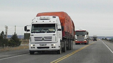 Restricción de camiones en rutas nacionales por el fin de semana