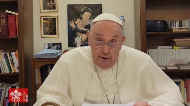 Con un video, el Papa Francisco envió un duro mensaje por el narcotráfico en Rosario 