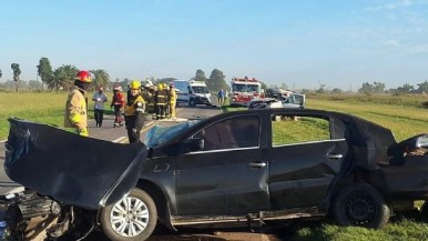 Tres muertos en un choque múltiple en Santa Fe