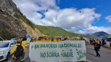 Hay movilziaciones en diferentes Parques del país. 