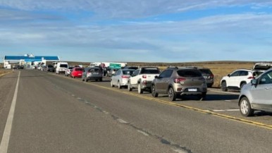 La ida por el Paso Monte AYmond tuvo mucha circulación. 