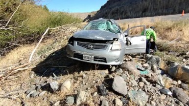 Se quedó dormido cuando viajaba de Esquel a Comodoro