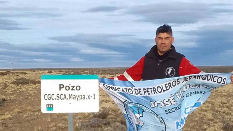  "Estamos en el Pozo Maypa X-1, listos para el Proyecto Palermo Aike"