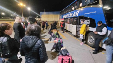 Realizaron un operativo de narcocriminalidad en terminal de ómnibus de Río Gallegos