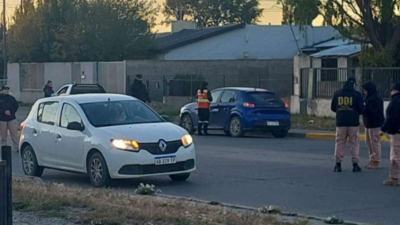 Operativo conjunto de trnsito en Ro Gallegos con secuestro de rodados