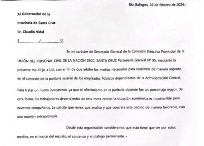 Aumento por decreto a la administracin central: qu dijo UPCN del incremento de sueldos