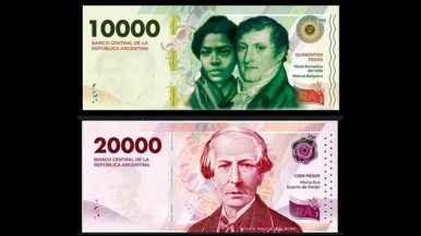 Los nuevos billetes que entrarán en circulación 