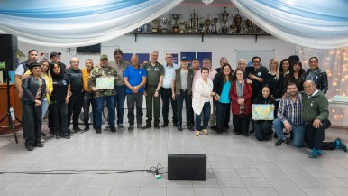 Homenajearon a Veteranos de Malvinas con una cena en el Club Matadero en Río Gallegos