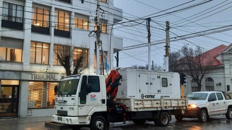 Volvi la energa elctrica en Ro Gallegos