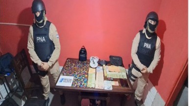 Banda Narco desarticulada en Santa Fe y detención de cinco personas