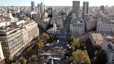 La movilización en defensa de la universidad pública fue masiva en todo el país