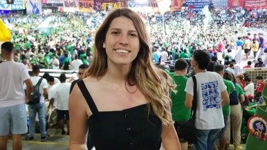 Piera Fernández, quién es la joven dirigente que fue la voz de los universitarios en la marcha en Plaza de Mayo