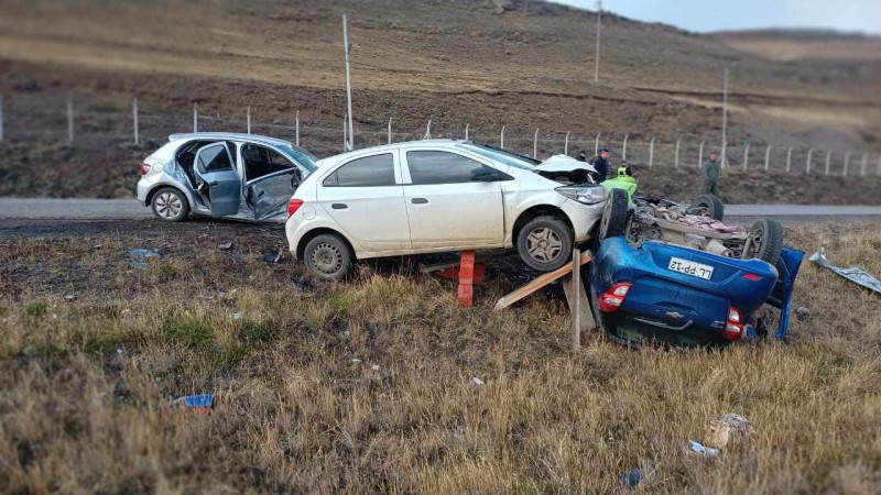 Trgico incidente en ruta complementaria N20.